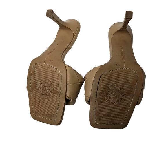 Vince Camuto Brelanie Woven Strap Mules/Slide Sandals Size 9.5M - Picture 11 of 11